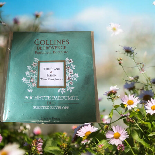 FRENCH 🇫🇷Drawer/wardrobe perfume sachet JASMINE