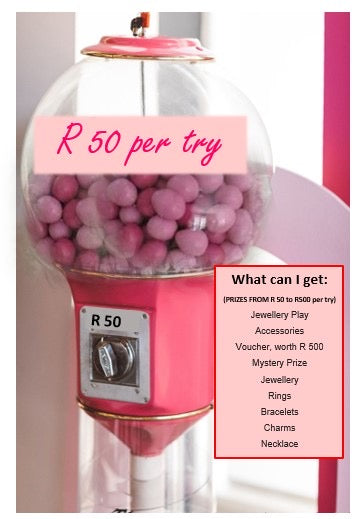 R 50
Win a mystery piece from R50 up to R500 per try((buy)