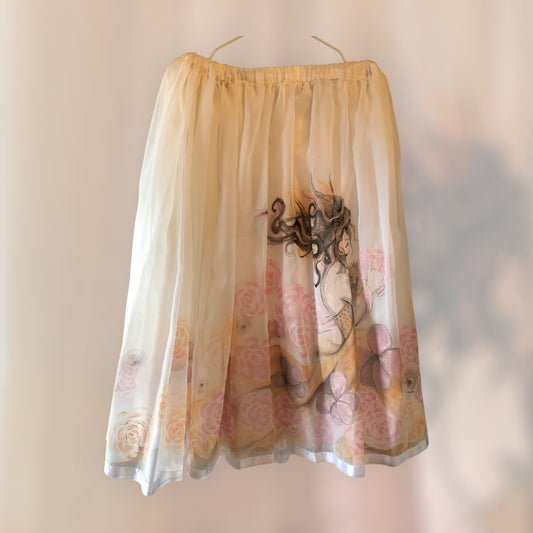 HAND-PAINTED SKIRT